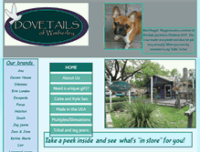 Tablet Screenshot of dovetailsofwimberley.com